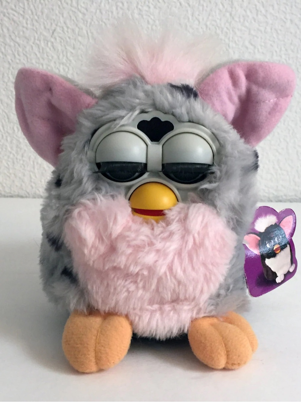 ORIGINAL GRAY SPOTTED FURBY 1998 TIGER ELECTRONIC MODEL 70-800 NEW